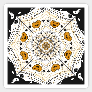 Halloween mandala Sticker